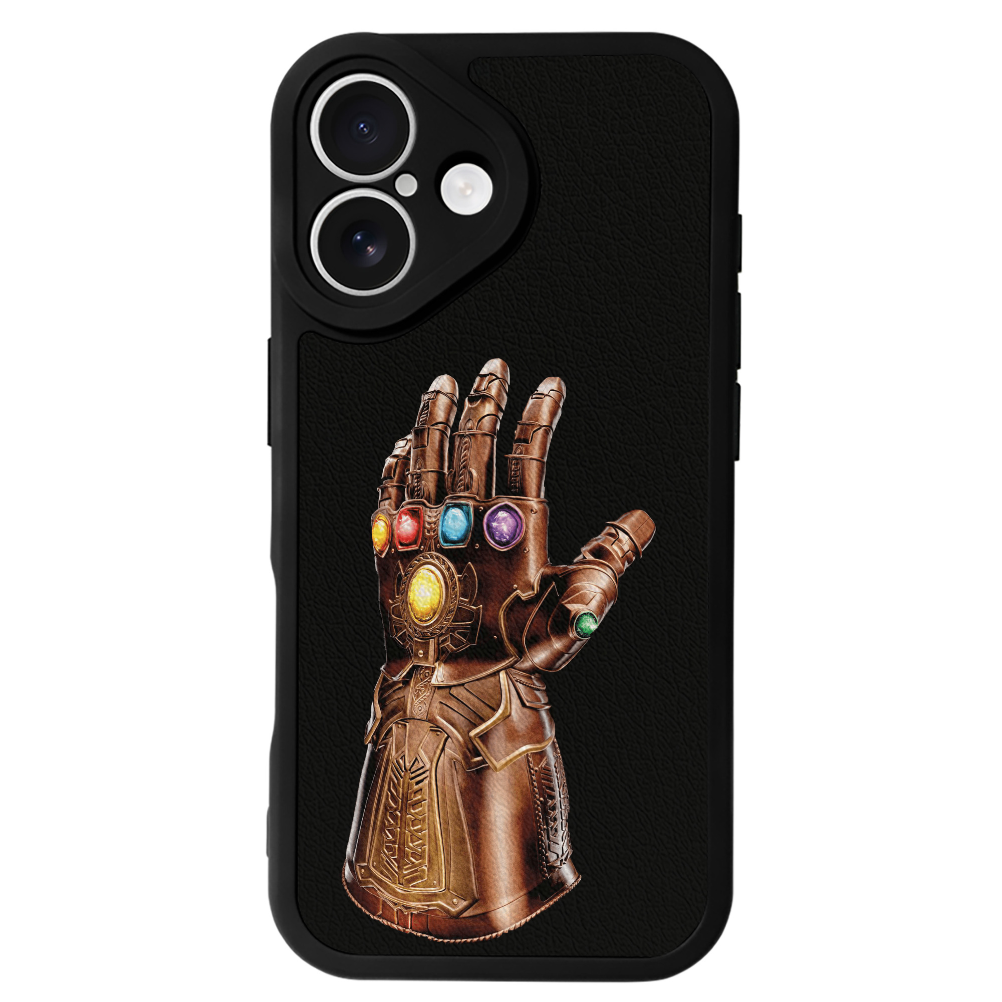 （画像用） アベンジャーズ The Avengers 【iPhone 16シリーズ対応】シリコンスマホケース（レザー調） 材質：シリコン